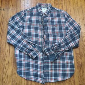 Denim and Flower Flannel, Slim Cut Medium